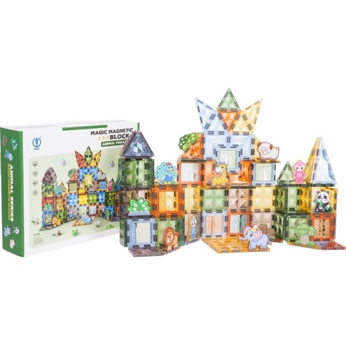 Magnetic Blocks Set 116 pcs.