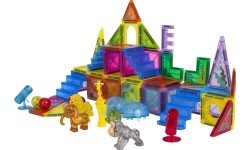 3D ZOO Magnetic Blocks Set 64 pcs.