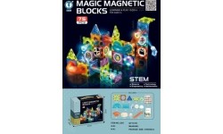 Magnetic Blocks Set of 75 elements