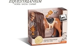 Figurka konia do czesania z długą grzywą