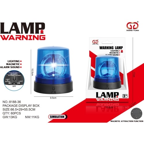 Cockerel Vehicle Lamp Blue