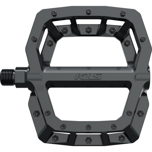 Pedały KELLYS FLAT 50 BB 023 // aluminiowe (czarne)