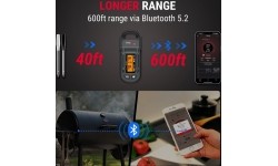 Bezprzewodowy termometr do mięsa Bluetooth ThermoPro TP972W z 2 sondami
