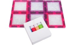 Pink Princess Magnetic Blocks Set 126 pcs.