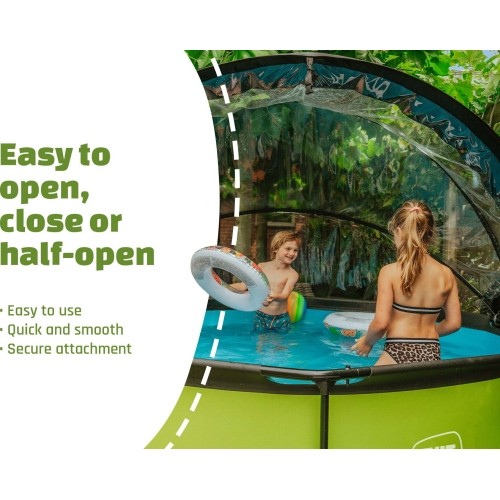 Kopuła basenowa EXIT ECO ø244 cm, uniwersalna (także do Intex/Bestway)
