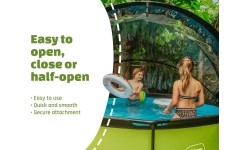Kopuła basenowa EXIT ECO ø244 cm, uniwersalna (także do Intex/Bestway)