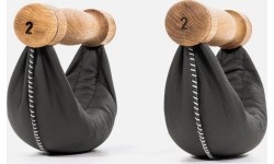 Zestaw hantli dębowych SwingBells Eiche - 8 kg