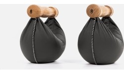 Zestaw hantli dębowych SwingBells Eiche - 8 kg