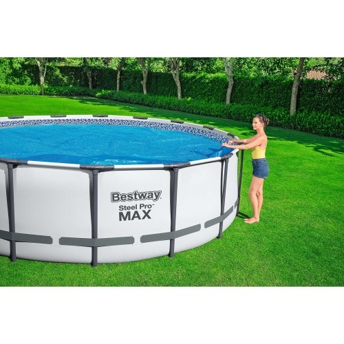 Okrągła pokrywa basenowa Bestway Solar 427 cm
