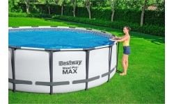 Okrągła pokrywa basenowa Bestway Solar 427 cm