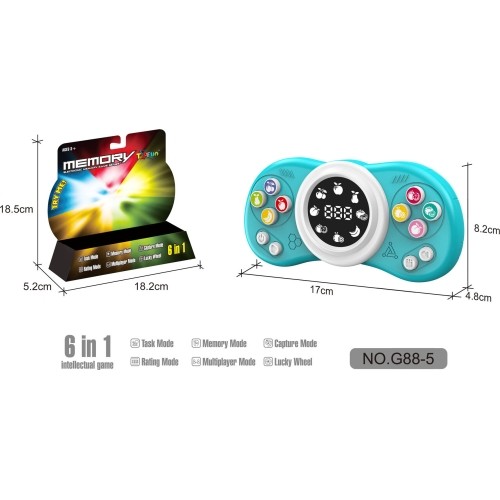 Gra zręcznościowa MEMORY 6w1