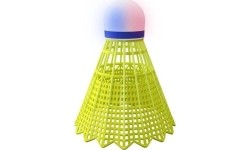 NBL6293 nylonowe lotki LED do badmintona, wielokolorowe, 3 szt., NILS