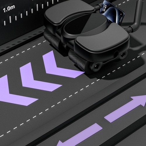 Automatyczne kółko do ćwiczeń brzucha z wyświetlaczem KA40 HMS