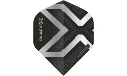 Lotki Winmau Blade X Prism Delta, metaliczny czarny/srebrny