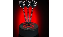 Lotki Winmau Blade X Prism Delta, metaliczny czarny/srebrny