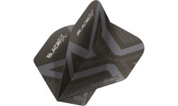 Winmau Blade X Prism Delta metaliczny czarny/szary