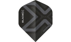 Winmau Blade X Prism Delta metaliczny czarny/szary