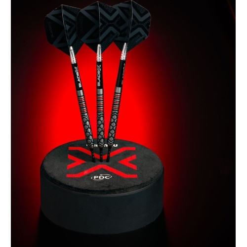 Winmau Blade X Prism Delta metaliczny czarny/szary