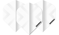 Piórka do rzutek Winmau Prism X White Premium Standard