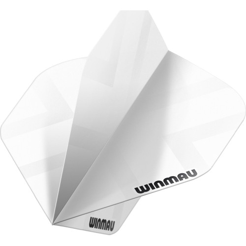 Piórka do rzutek Winmau Prism X White Premium Standard