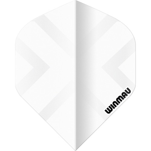 Piórka do rzutek Winmau Prism X White Premium Standard