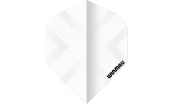 Piórka do rzutek Winmau Prism X White Premium Standard