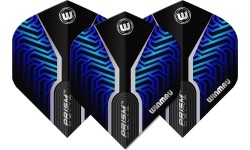 Piórka do rzutek Winmau Prism Delta Premium Standard, niebieskie