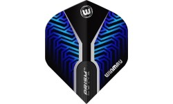 Piórka do rzutek Winmau Prism Delta Premium Standard, niebieskie