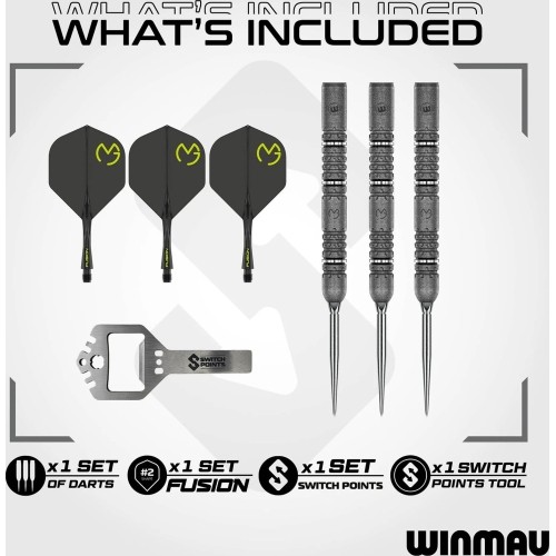 Rzutki Winmau MvG Signature Edition Switch Point 90