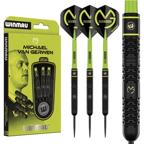Winmau MvG SE Brass Steel Tip Darts 21g