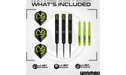 Rzutki Winmau MvG SE Brass Steel Tip, 21 g