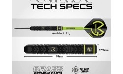 Winmau MvG SE Brass Steel Tip Darts 21g