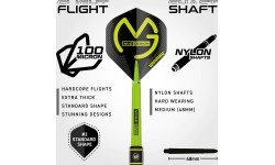 Winmau MvG SE Brass Steel Tip Darts 21g