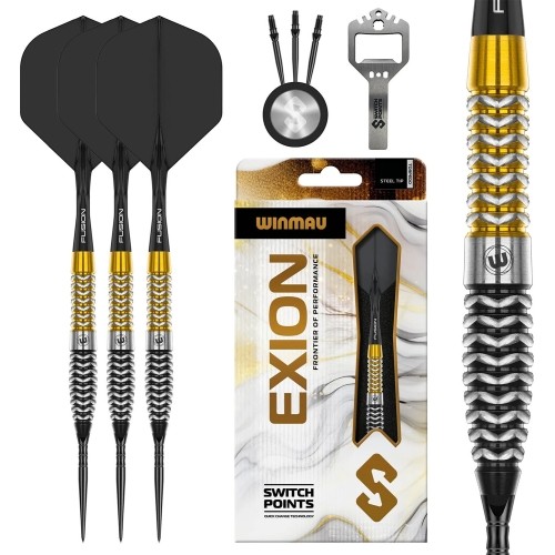 Winmau Exion Torpedo Switch Point darts 90%