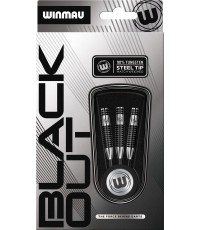 Rzutki stalowe Winmau Blackout 2, 90% tungsten