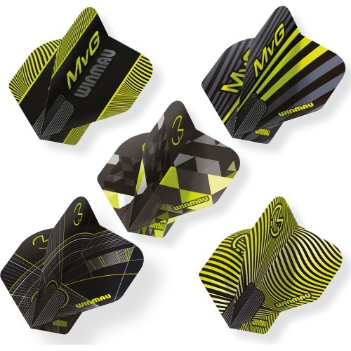 Zestaw lotek do rzutek Winmau MvG Prism