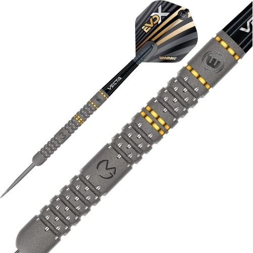 Winmau MvG EvoX 90% Tungsten Steel Tip Darts