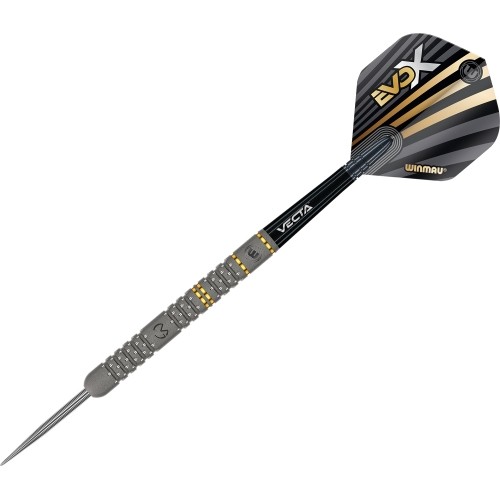 Rzutki Winmau MvG EvoX 90% wolframu ze stalowym grotem