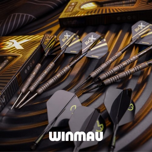 Winmau MvG EvoX 90% Tungsten Steel Tip Darts