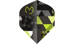 Loty do rzutek Winmau Prism Delta MvG Logo, zielone