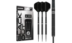 Rzutki Winmau Blackout 1 ze stalowym ostrzem, 90% wolframu, 23 g