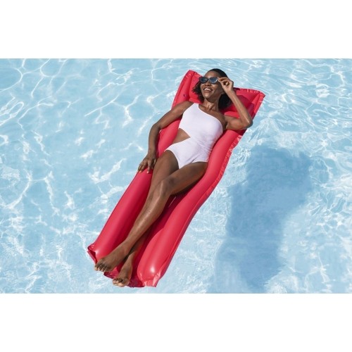Materac do pływania dmuchany BESTWAY 183x69 cm czerwony + poduszka