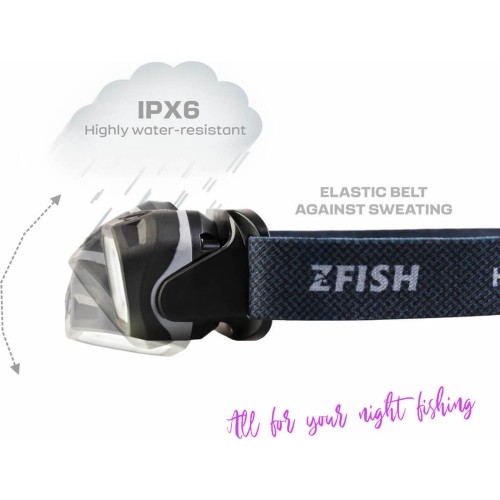 Latarka czołowa ZFISH Helionix UV