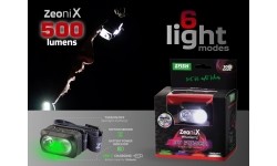 Latarka czołowa ZFISH Zeonix UV