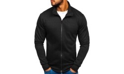 Bluza męska J.Style czarna 68B2002