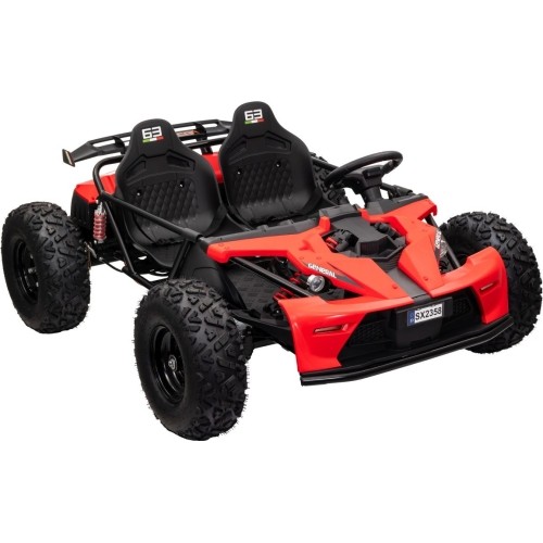 Pojazd elektryczny GENERAL 63 czerwony