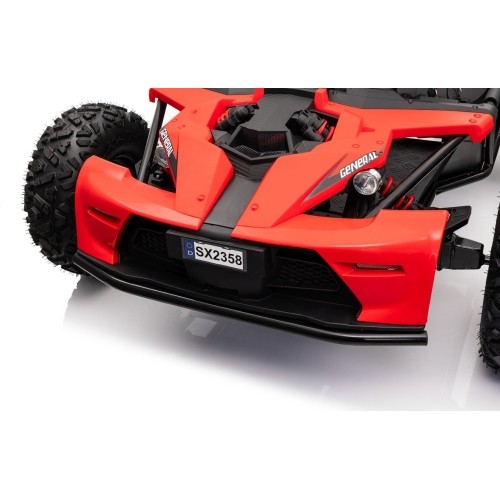 Pojazd elektryczny GENERAL 63 czerwony