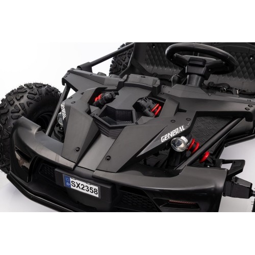 Gokart GENERAL 63, czarny