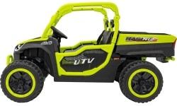 Pojazd dla dzieci Farmer Truck UTV Racing, zielony
