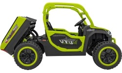Pojazd dla dzieci Farmer Truck UTV Racing, zielony